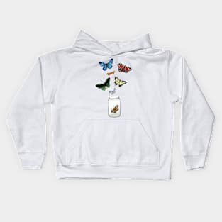 Butterfly Jar Kids Hoodie